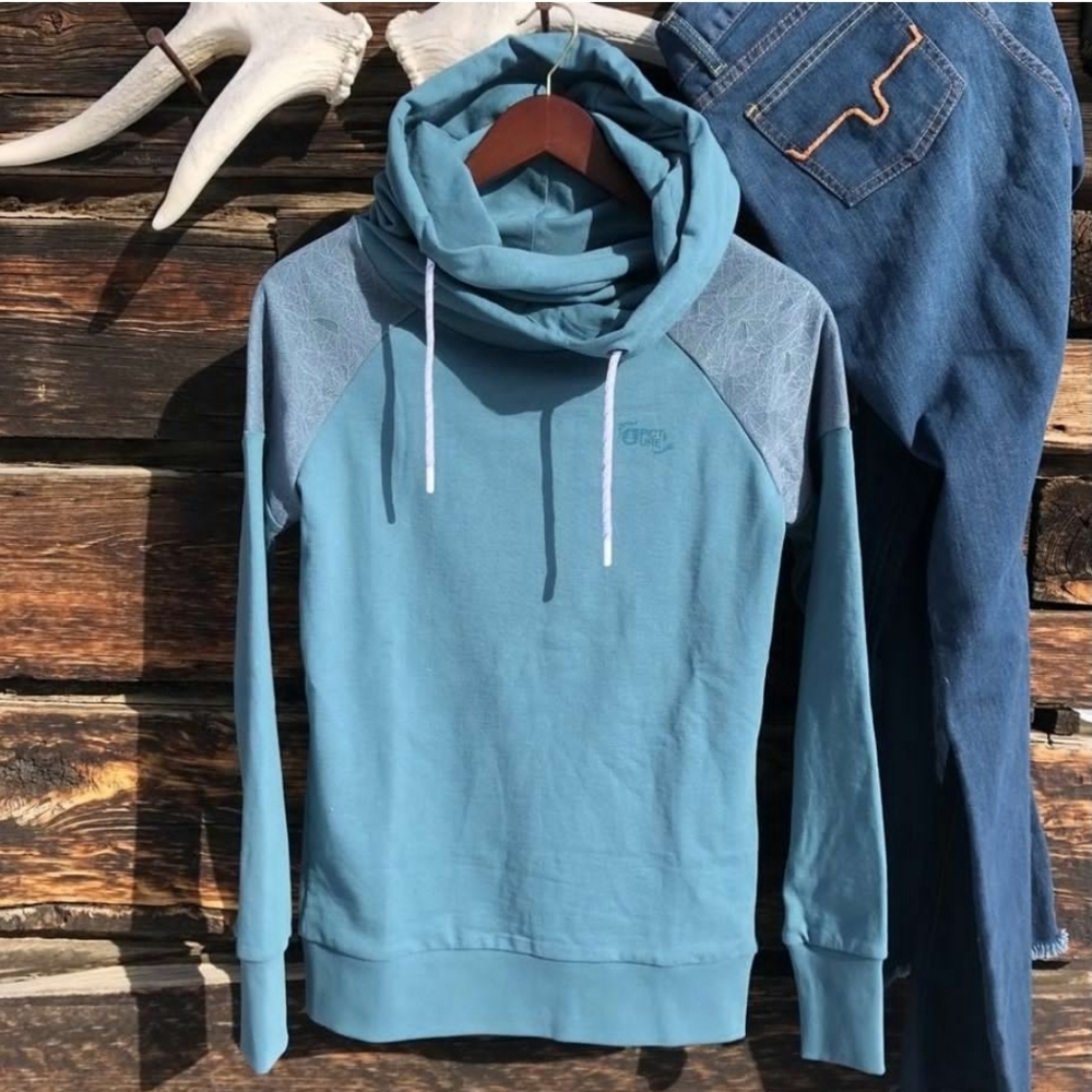 Teal Picture Hoodie